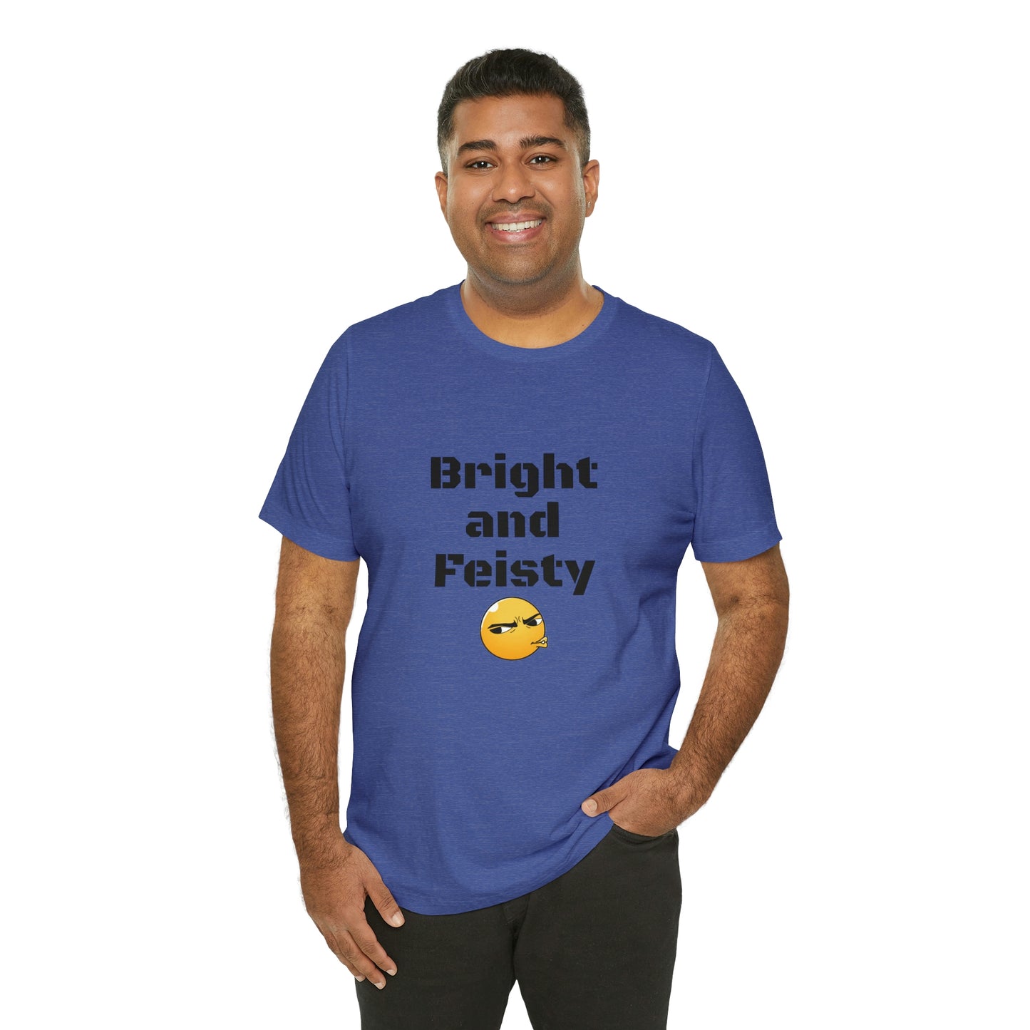 Carib Bright and Feisty Unisex Short Sleeve Tee