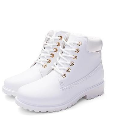PU flat bottom size Martin boots
