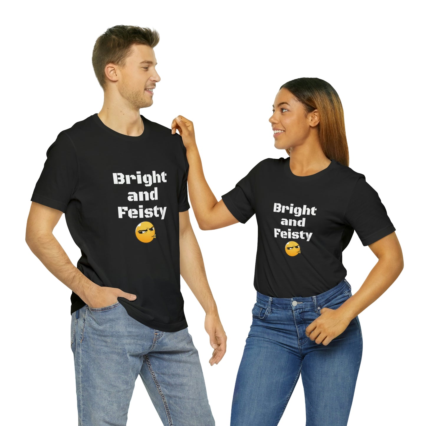 Carib Bright and Feisty Unisex Short Sleeve Tee