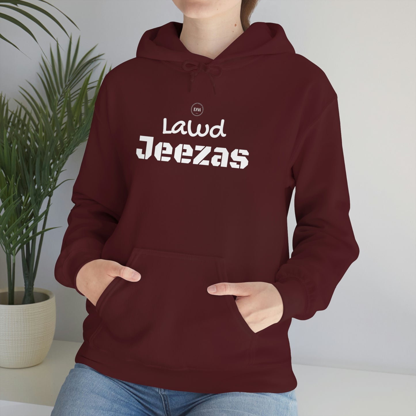 Carib DM Unisex Lawd Jeezas Hooded Sweatshirt