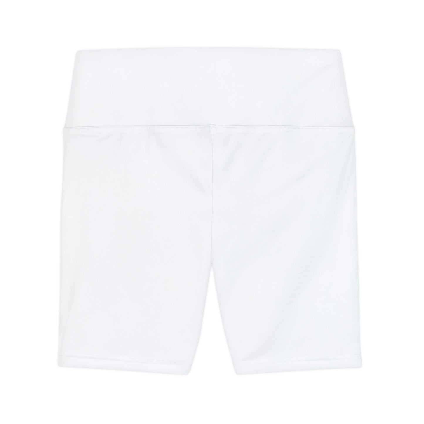 DM Women's Workout Shorts (AOP) - White