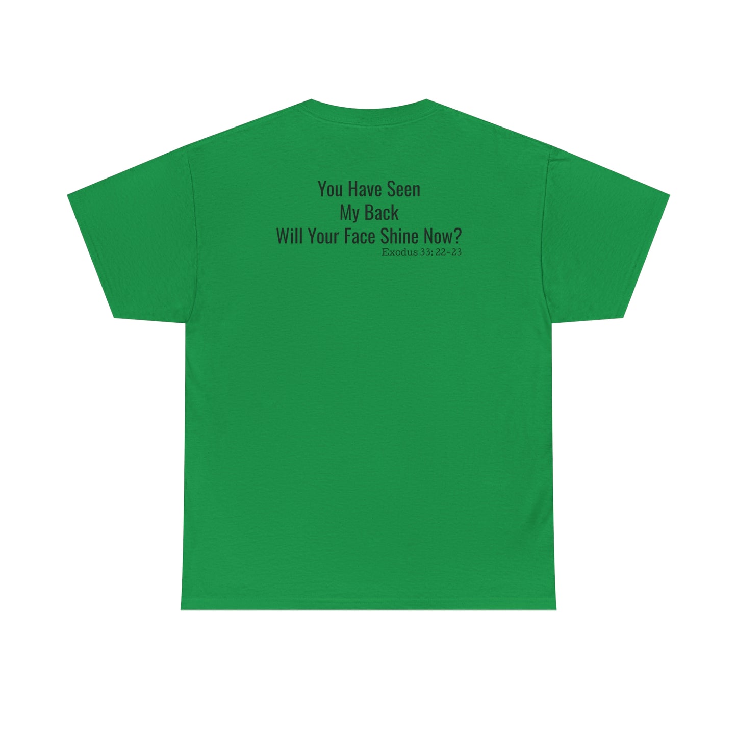 Exodus 33: 22-23 Unisex Heavy Cotton Tee