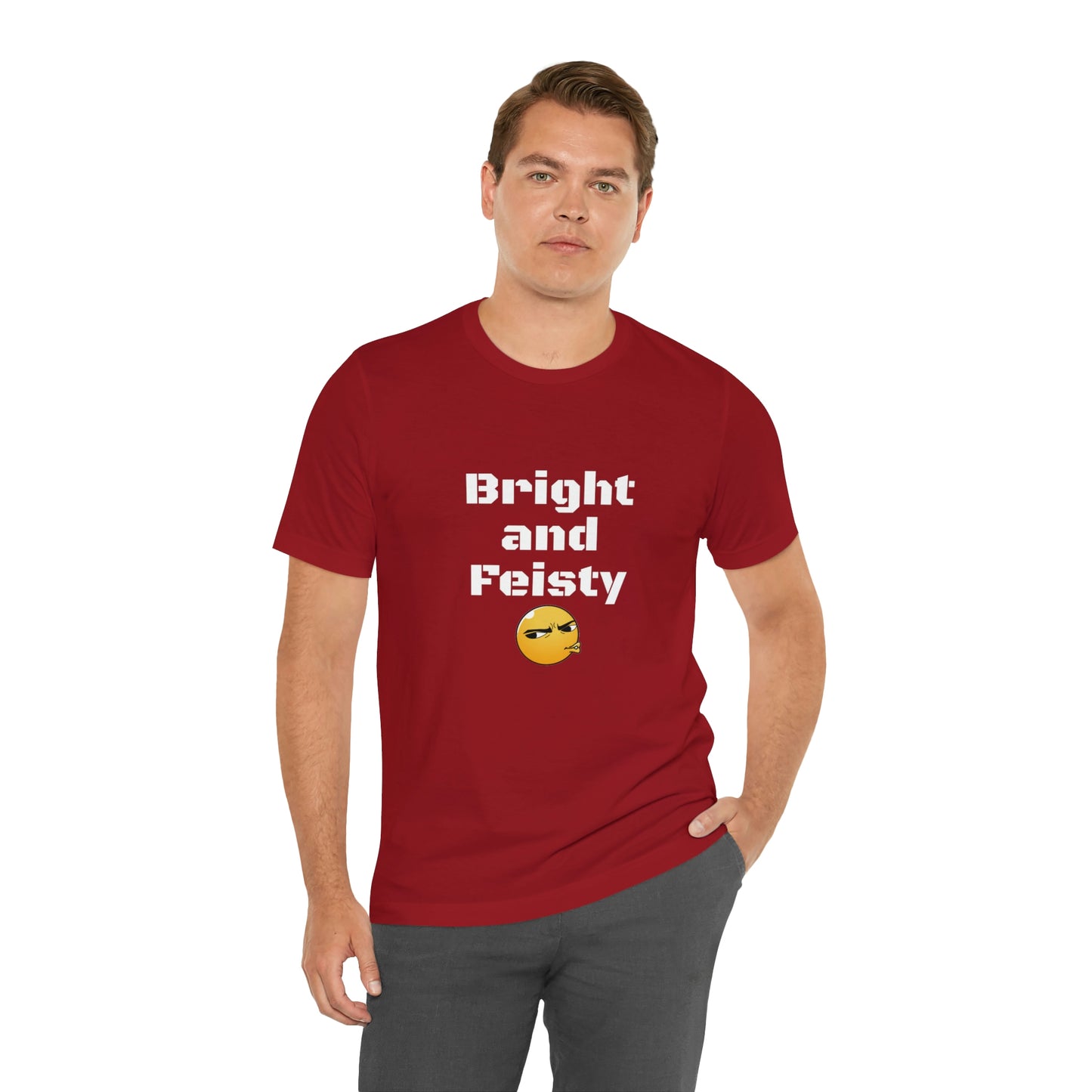 Carib Bright and Feisty Unisex Short Sleeve Tee