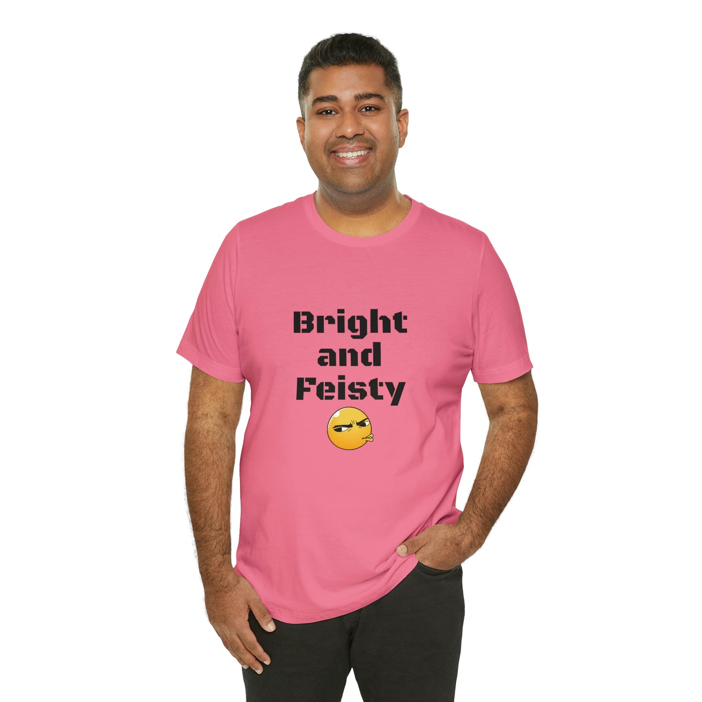 Carib Bright and Feisty Unisex Short Sleeve Tee