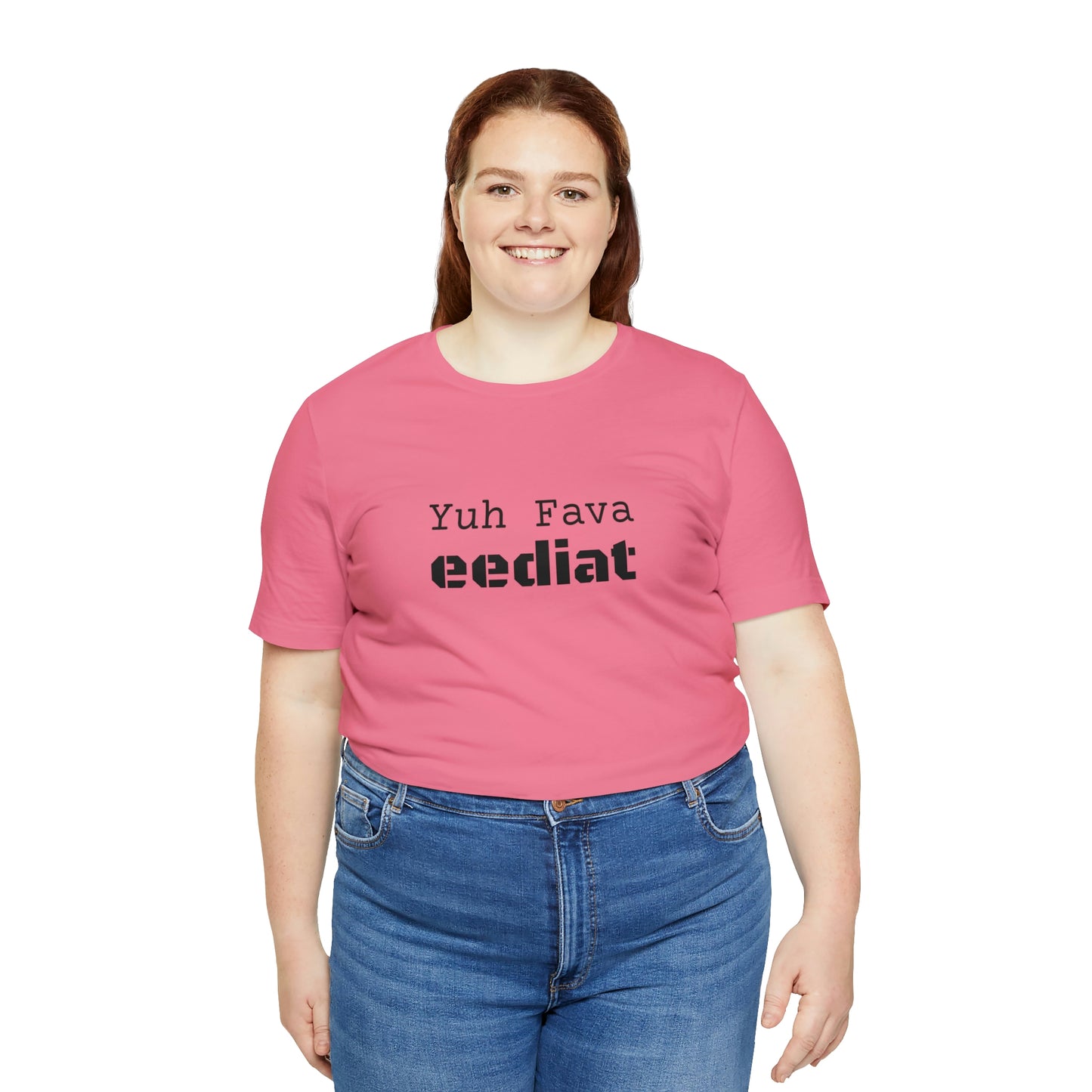 Carib "Yuh Fava Eediat" Short Sleeve Tee