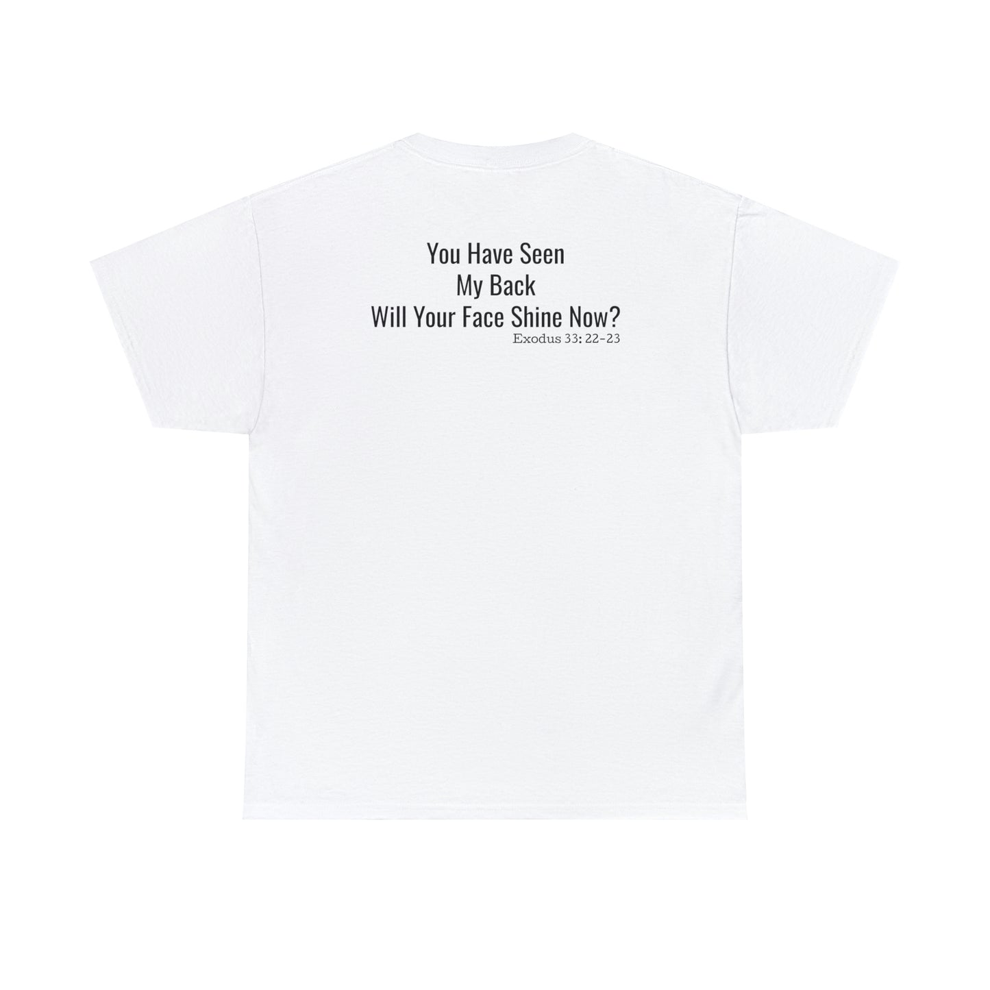 Exodus 33: 22-23 Unisex Heavy Cotton Tee