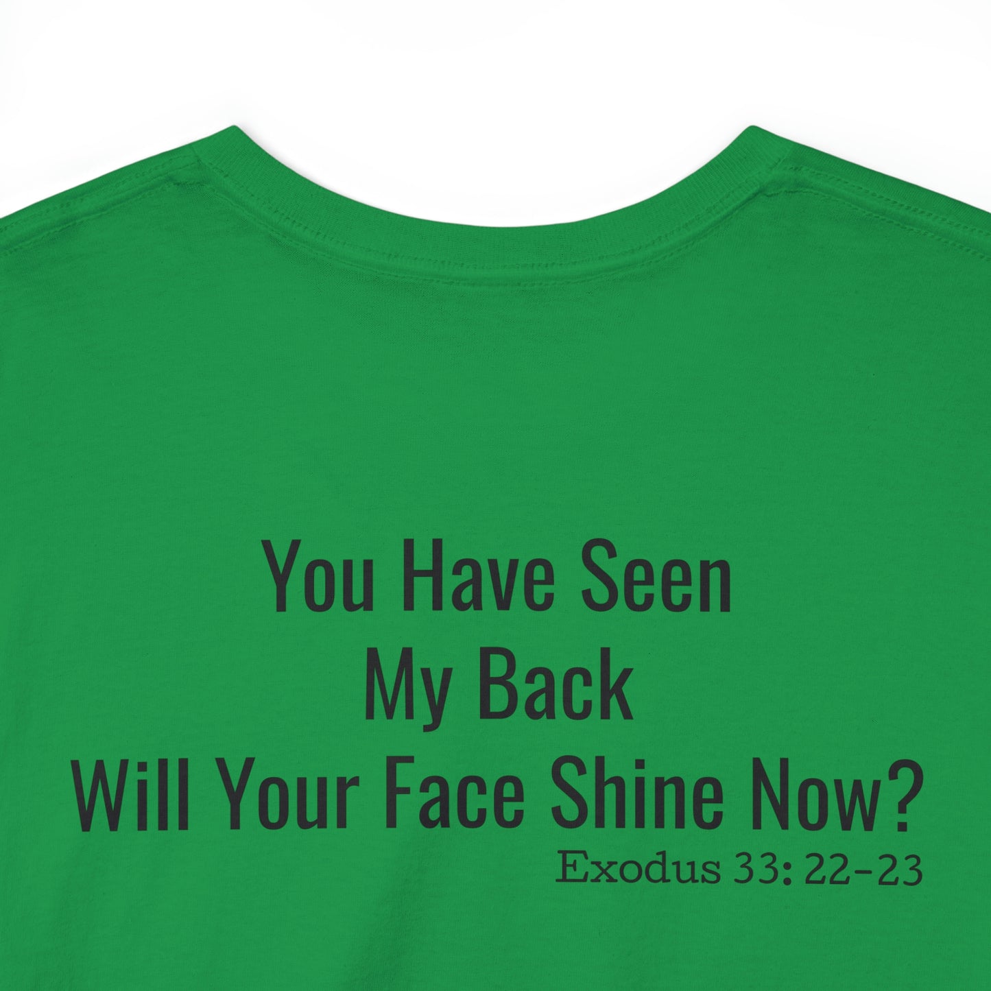Exodus 33: 22-23 Unisex Heavy Cotton Tee