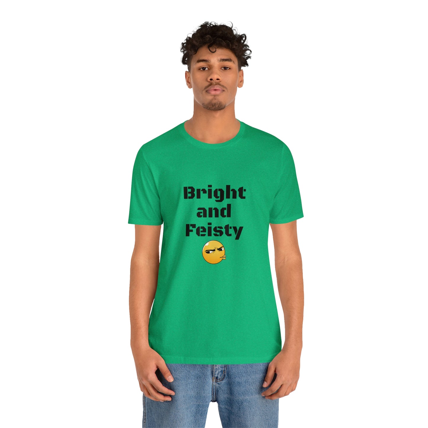 Carib Bright and Feisty Unisex Short Sleeve Tee