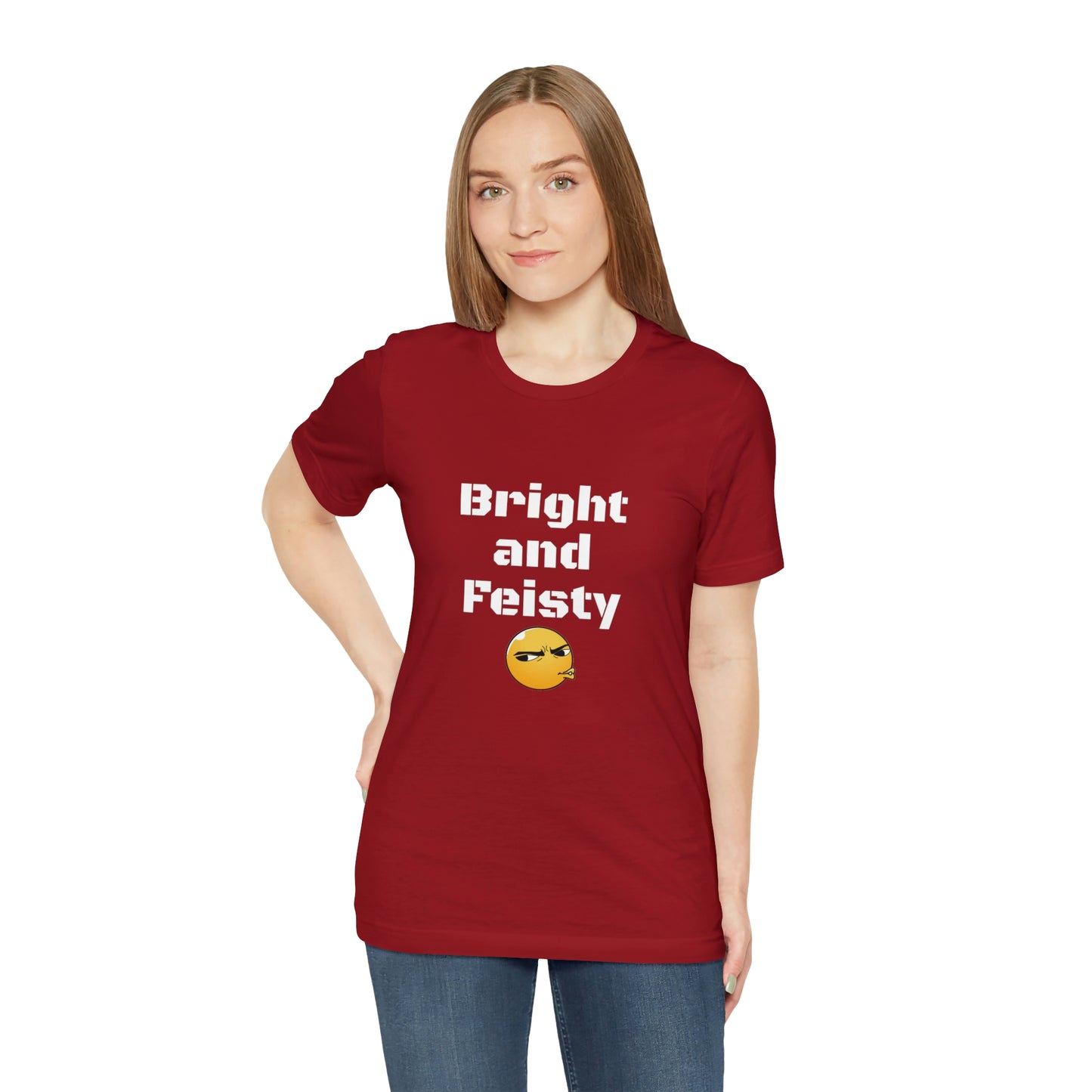 Carib Bright and Feisty Unisex Short Sleeve Tee