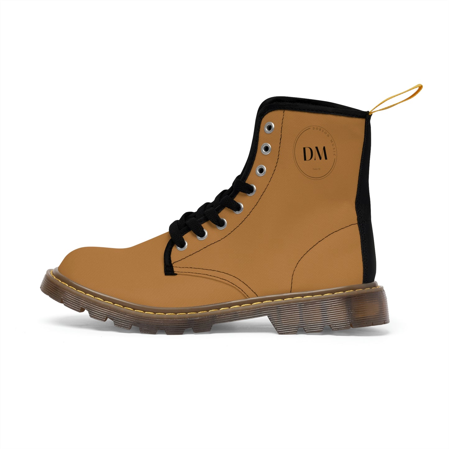 DM Women's Canvas Boots - Brown