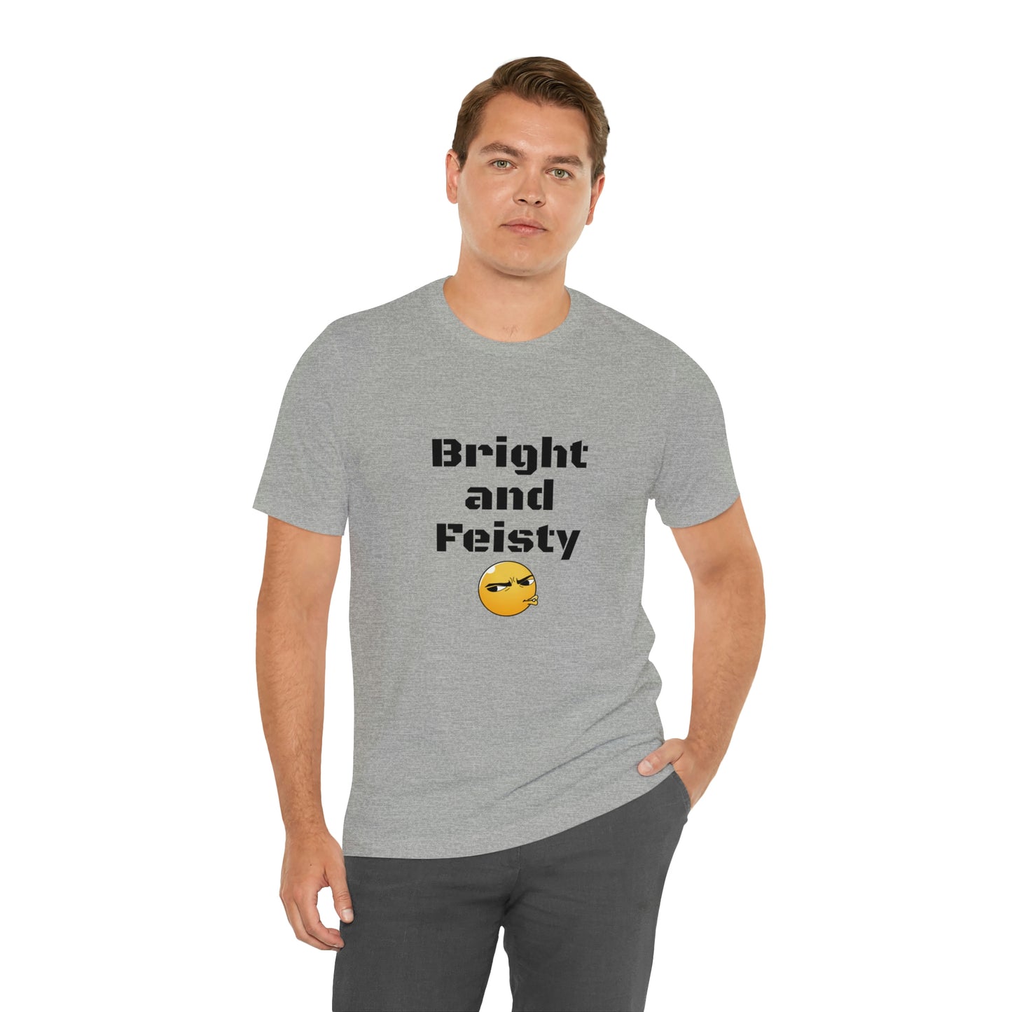 Carib Bright and Feisty Unisex Short Sleeve Tee