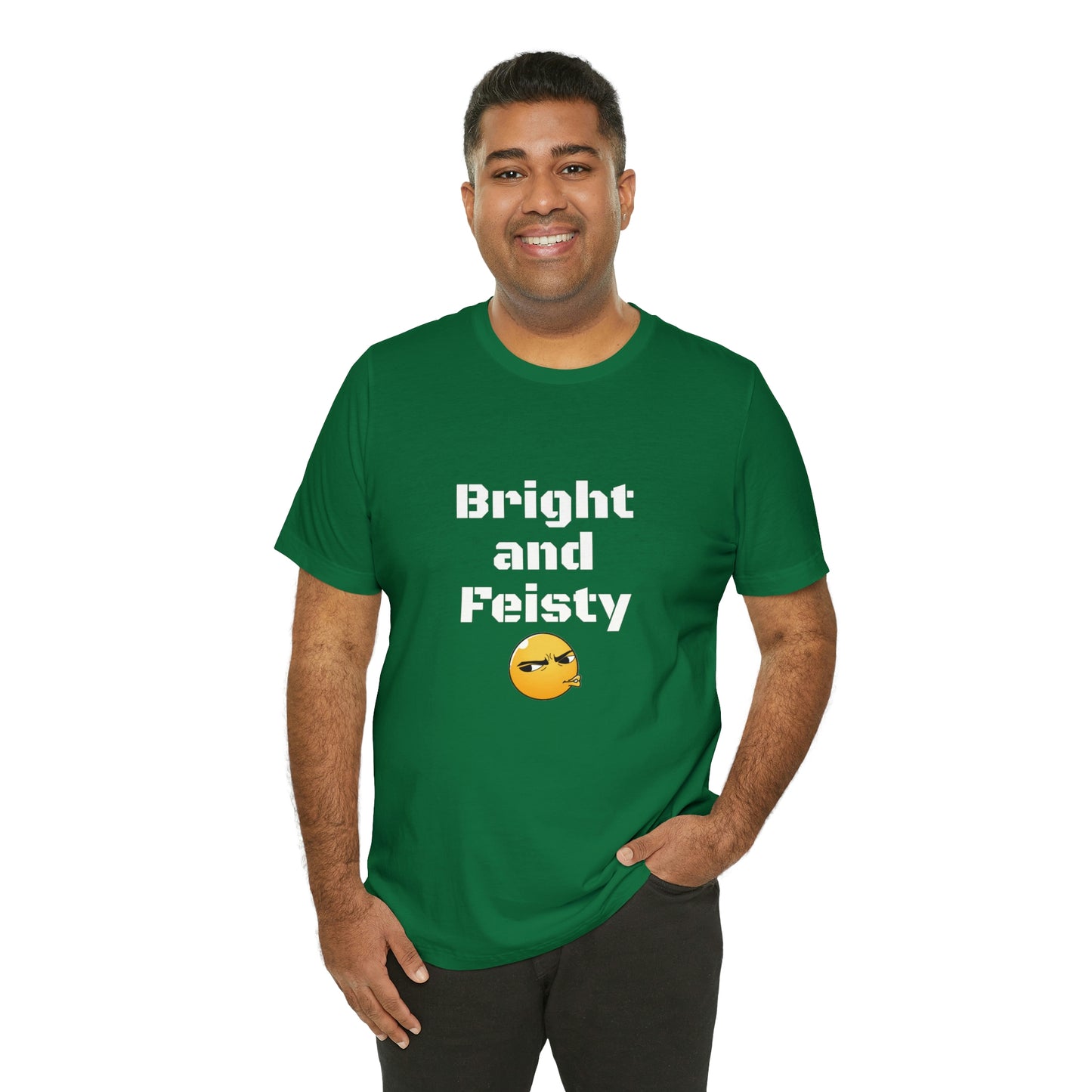 Carib Bright and Feisty Unisex Short Sleeve Tee