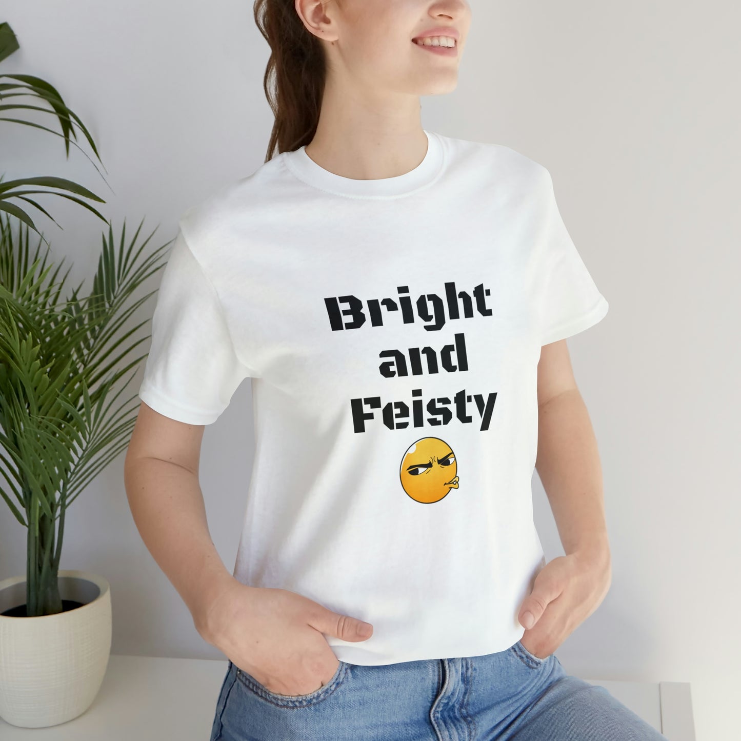 Carib Bright and Feisty Unisex Short Sleeve Tee
