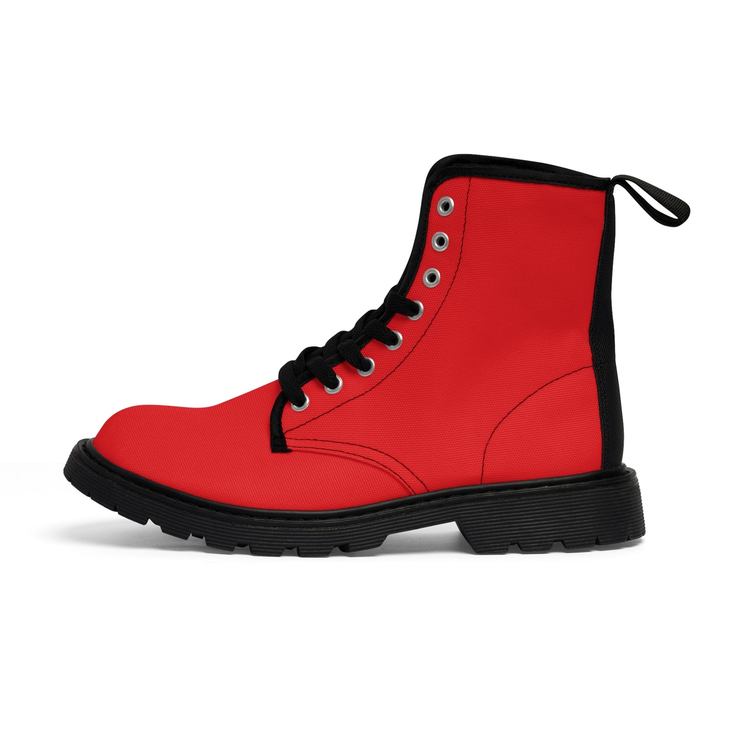 DM Women's Canvas Boots - Red