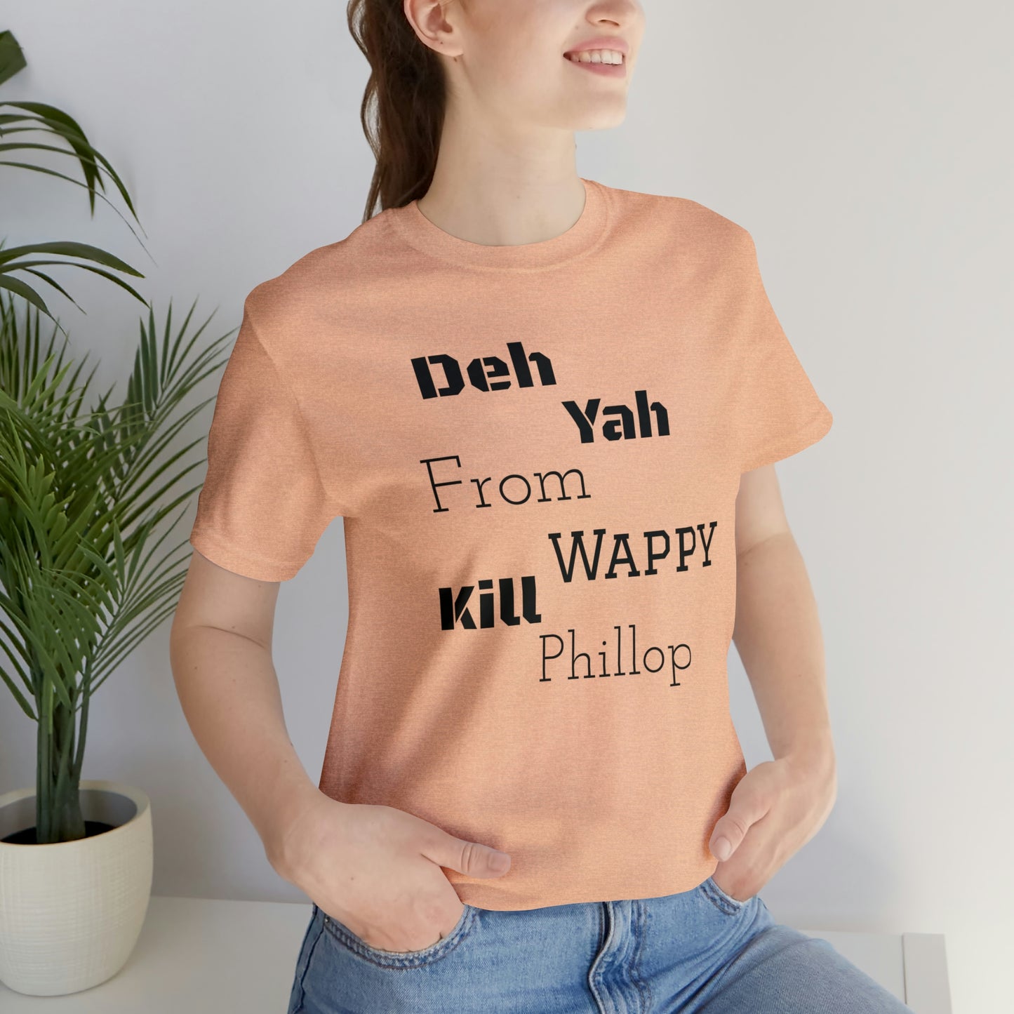 Carib "Wappy Kill Phillop" Unisex Short Sleeve Tee