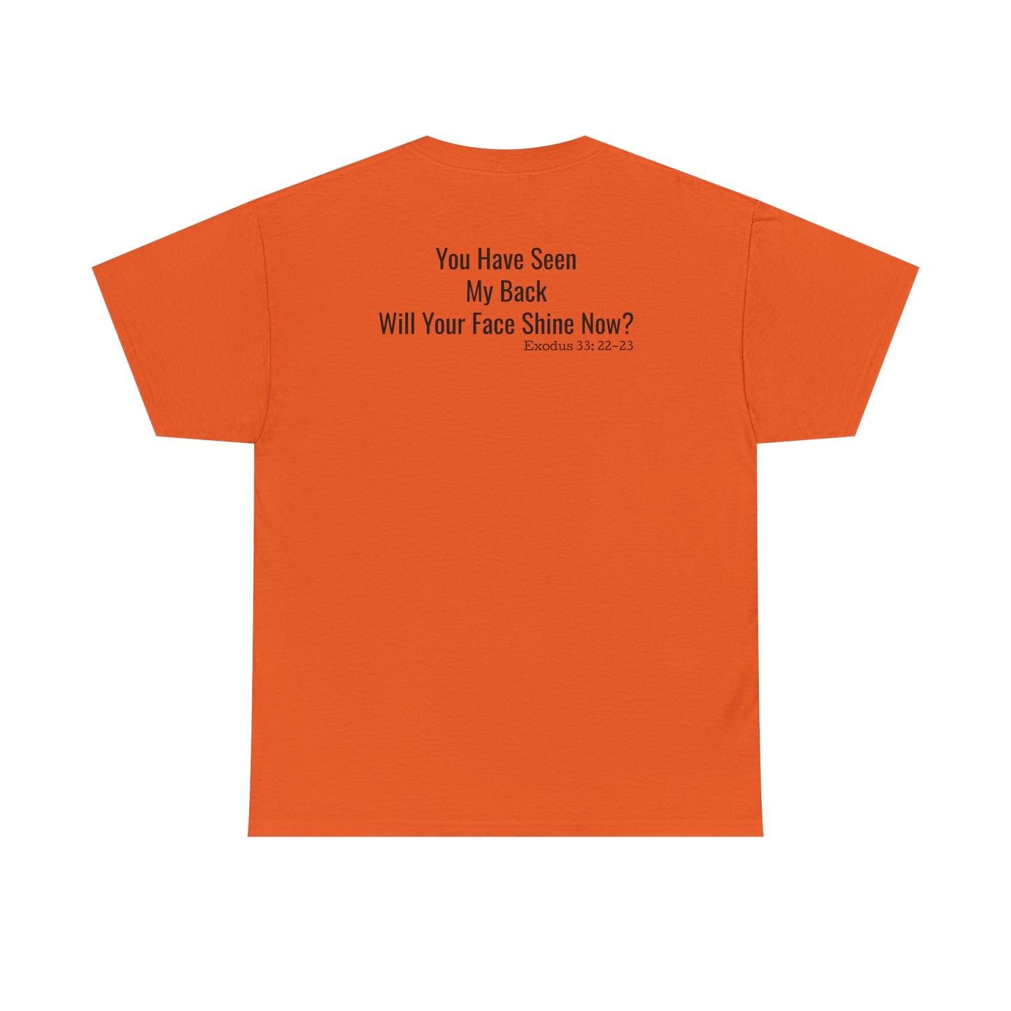 Exodus 33: 22-23 Unisex Heavy Cotton Tee