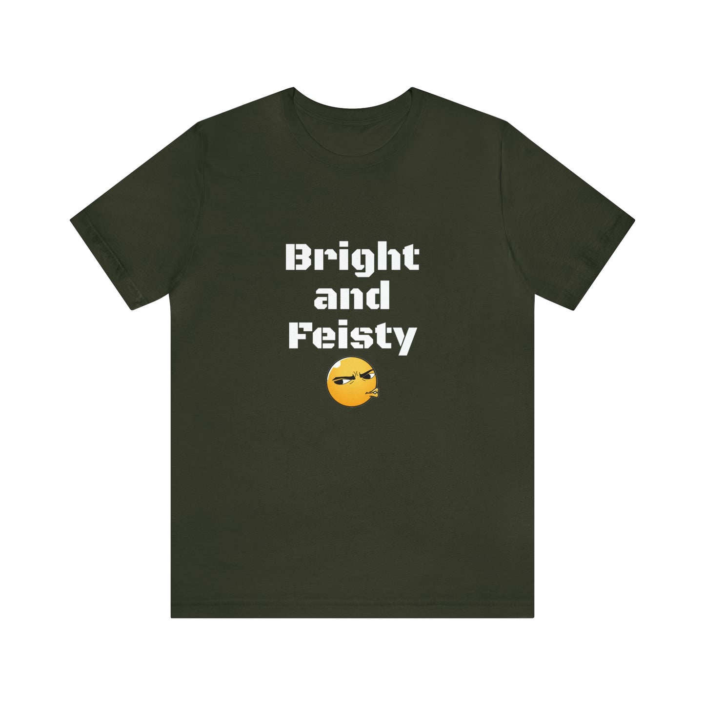 Carib Bright and Feisty Unisex Short Sleeve Tee