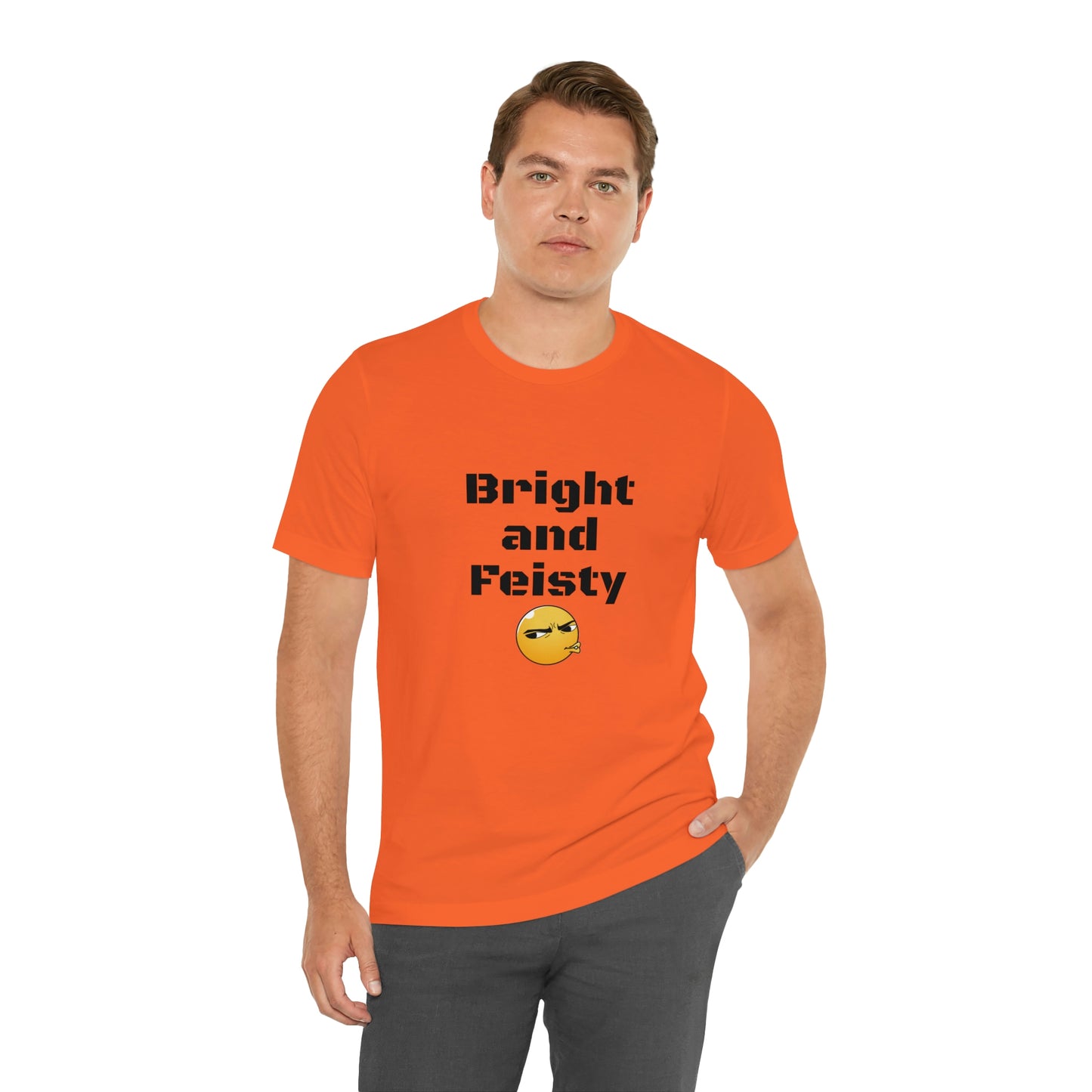 Carib Bright and Feisty Unisex Short Sleeve Tee