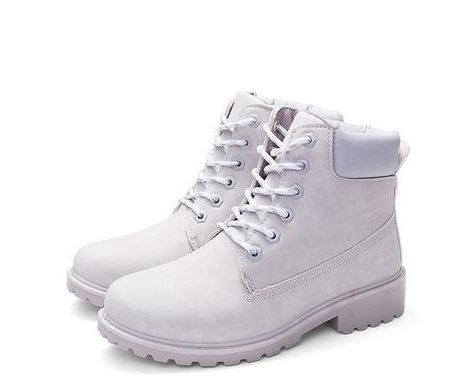 PU flat bottom size Martin boots