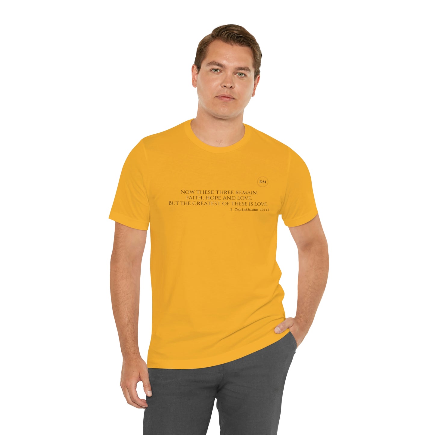 DM Unisex Jersey Short Sleeve Graphic Tee