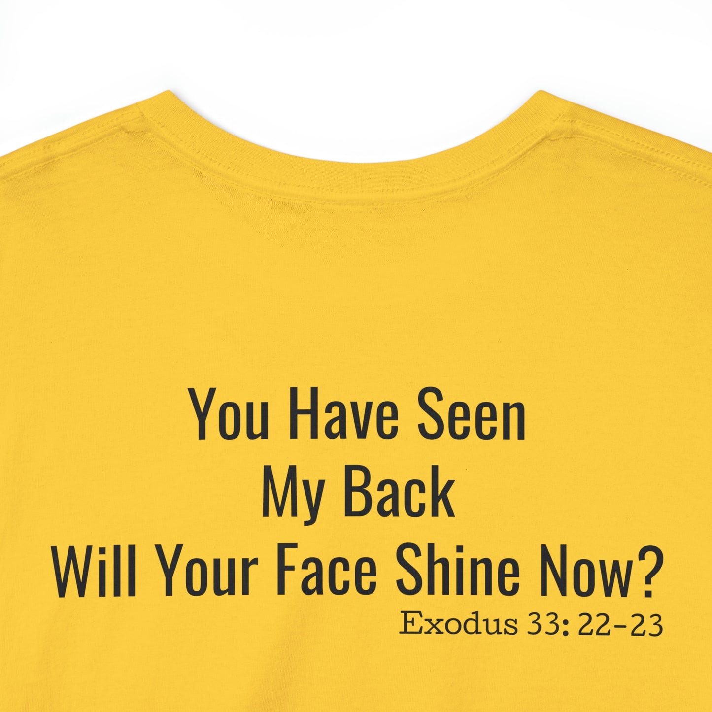 Exodus 33: 22-23 Unisex Heavy Cotton Tee