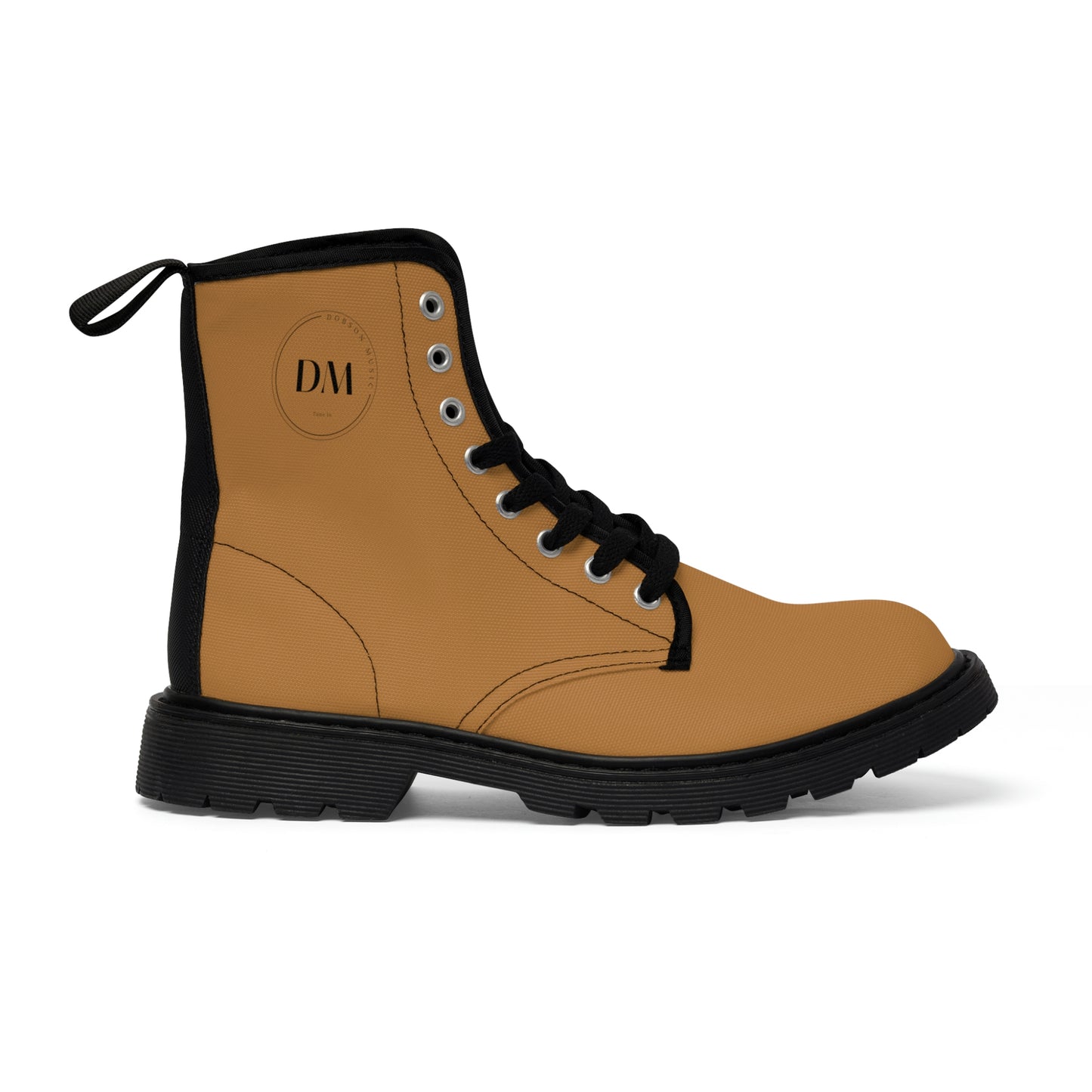DM Women's Canvas Boots - Brown