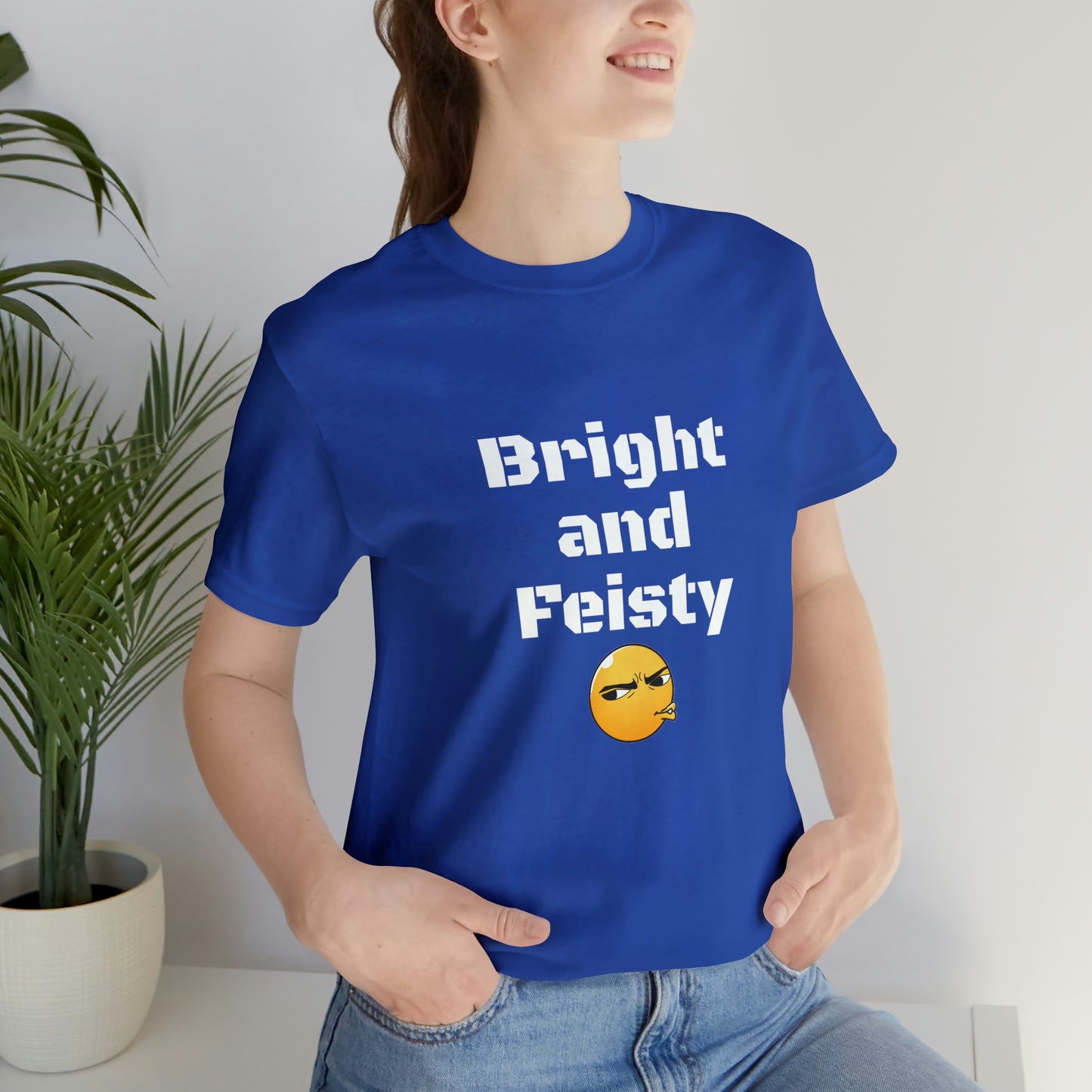 Carib Bright and Feisty Unisex Short Sleeve Tee