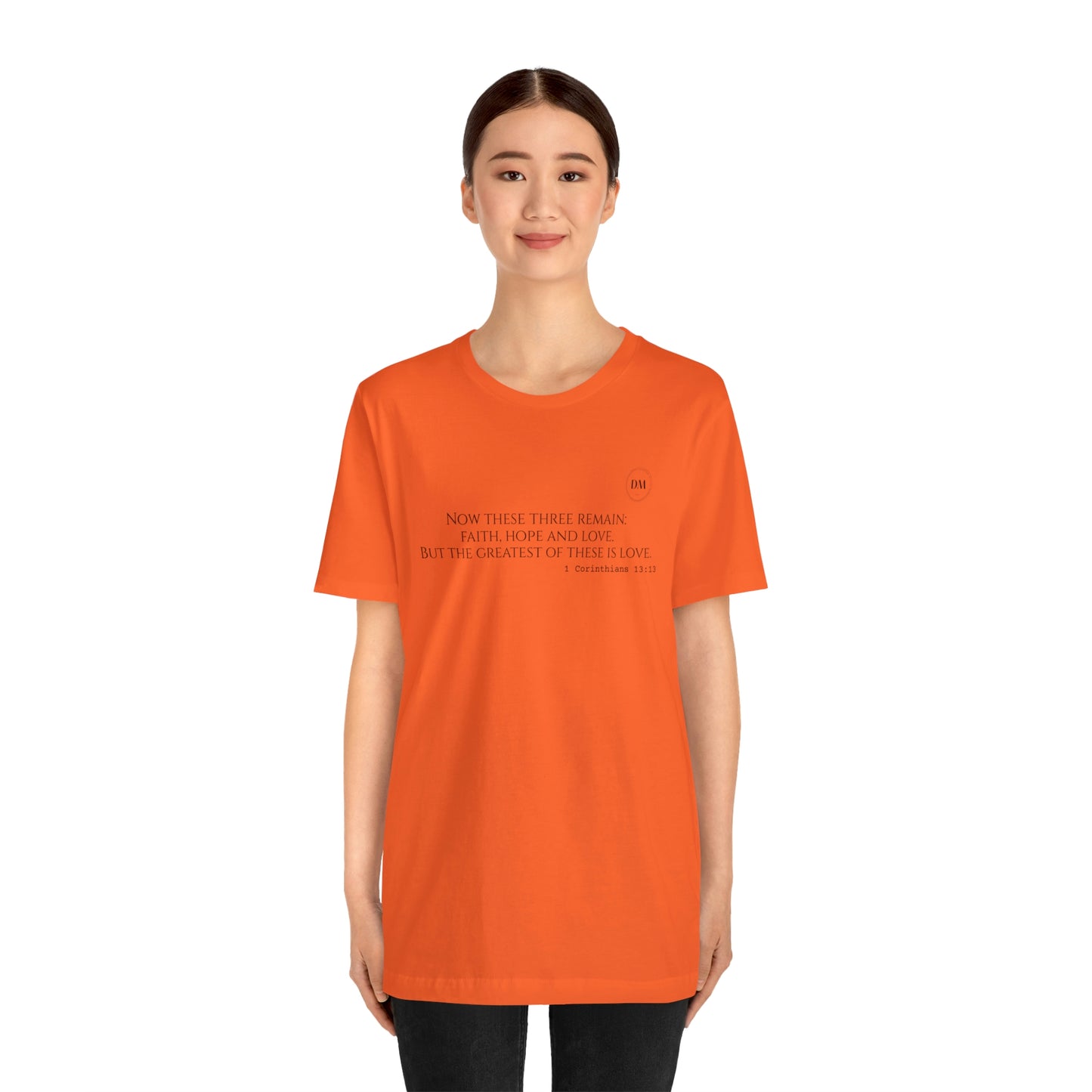 DM Unisex Jersey Short Sleeve Graphic Tee