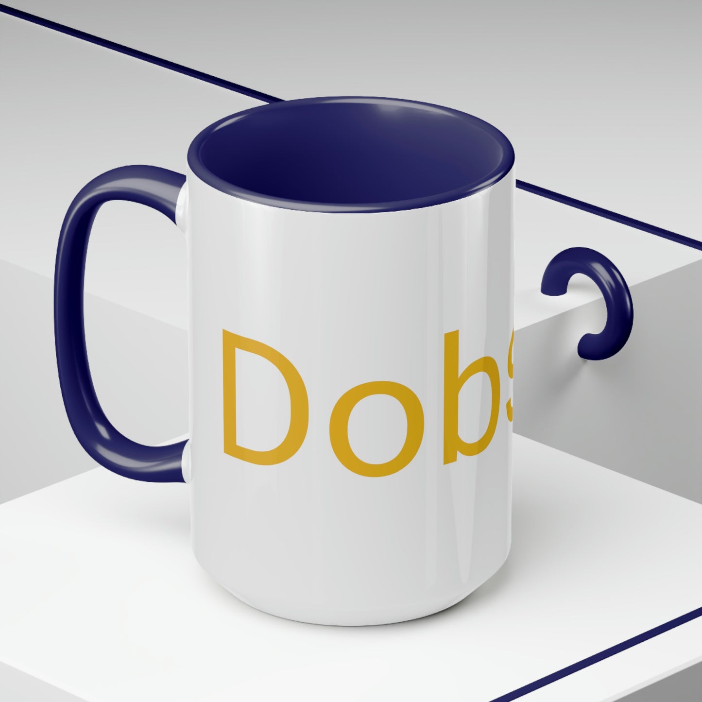 DM Two-Tone Coffee Mug