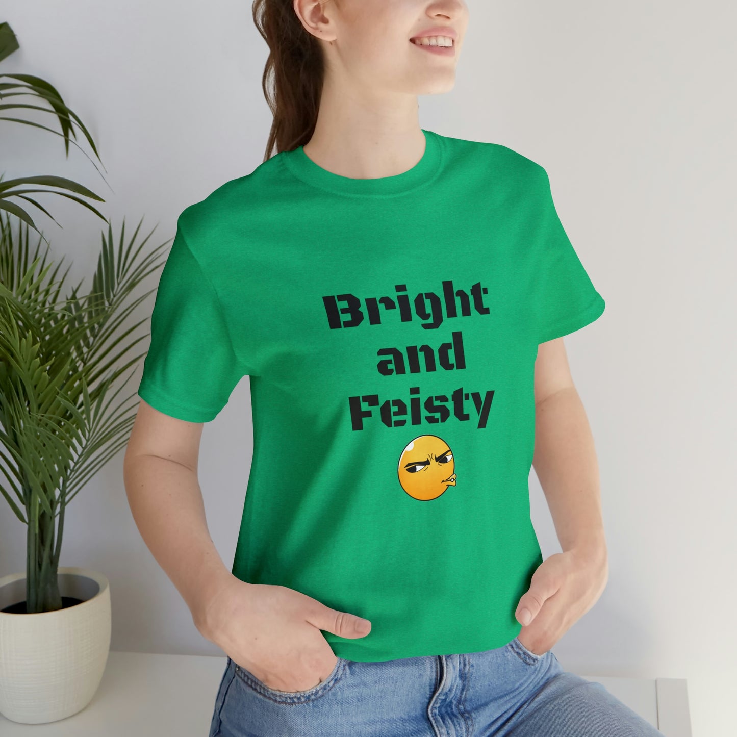 Carib Bright and Feisty Unisex Short Sleeve Tee