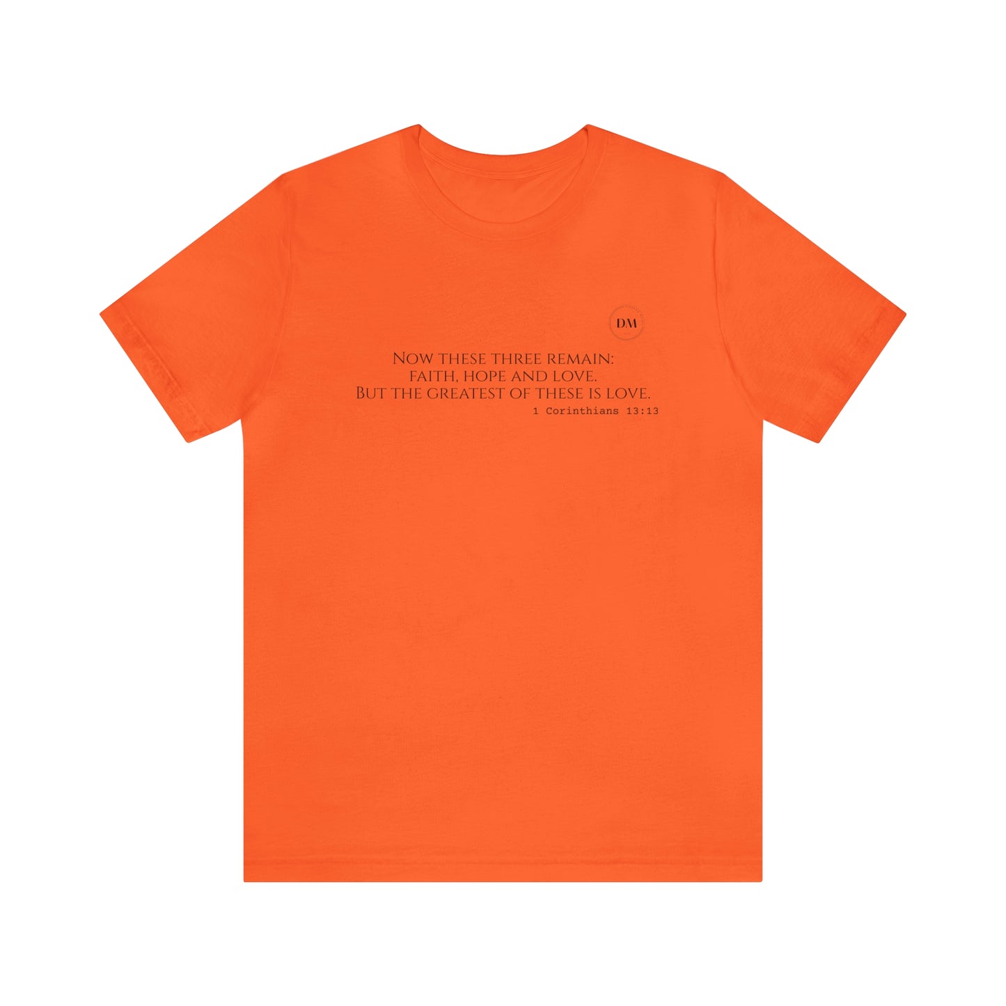 DM Unisex Jersey Short Sleeve Graphic Tee