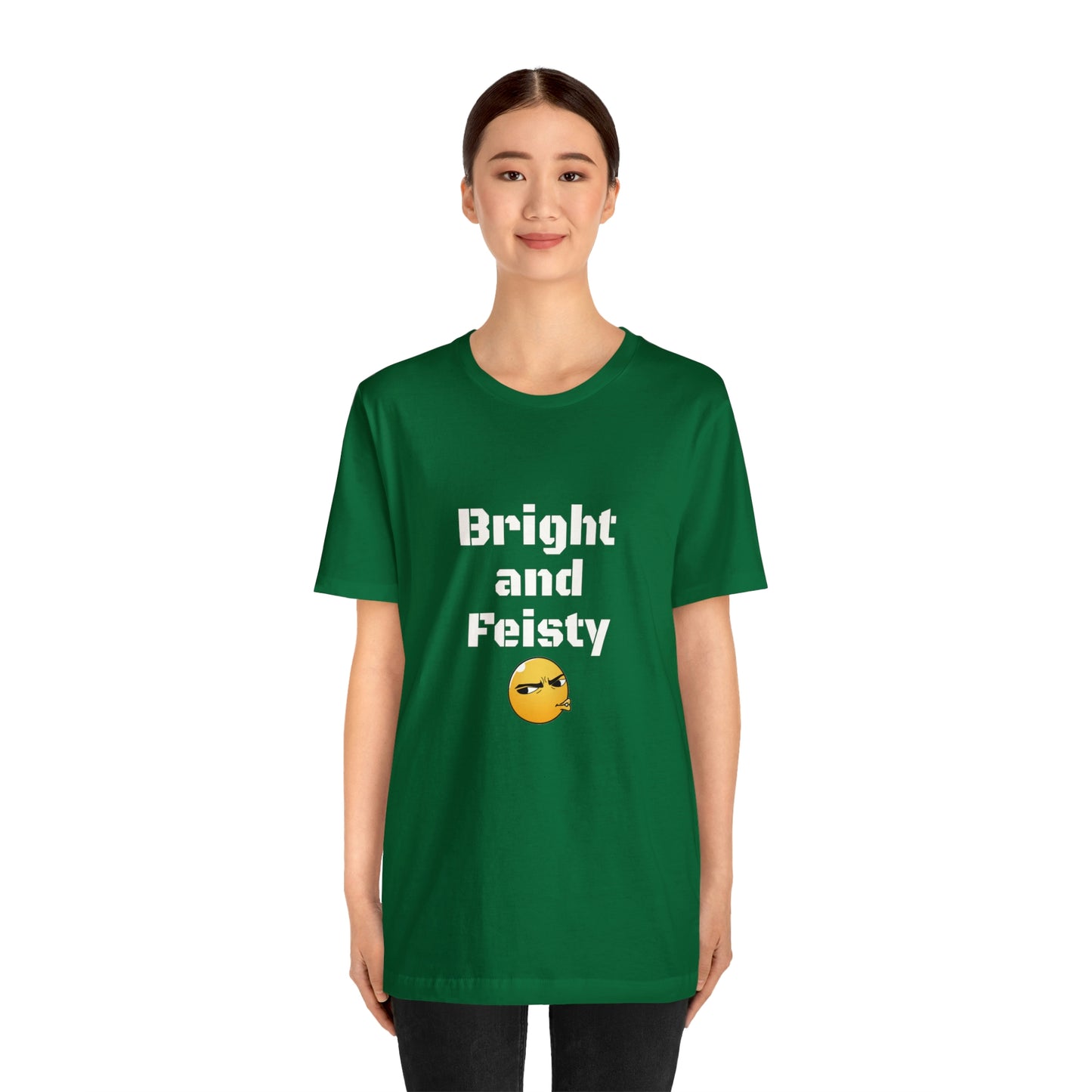 Carib Bright and Feisty Unisex Short Sleeve Tee