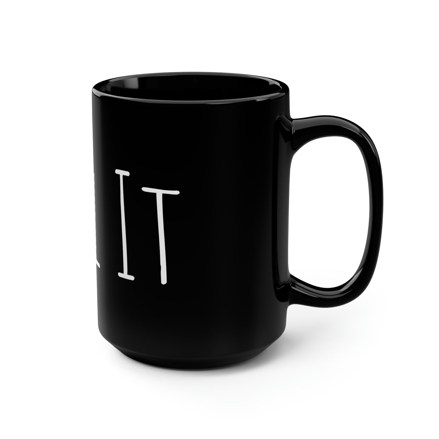 Black Mug, 15oz