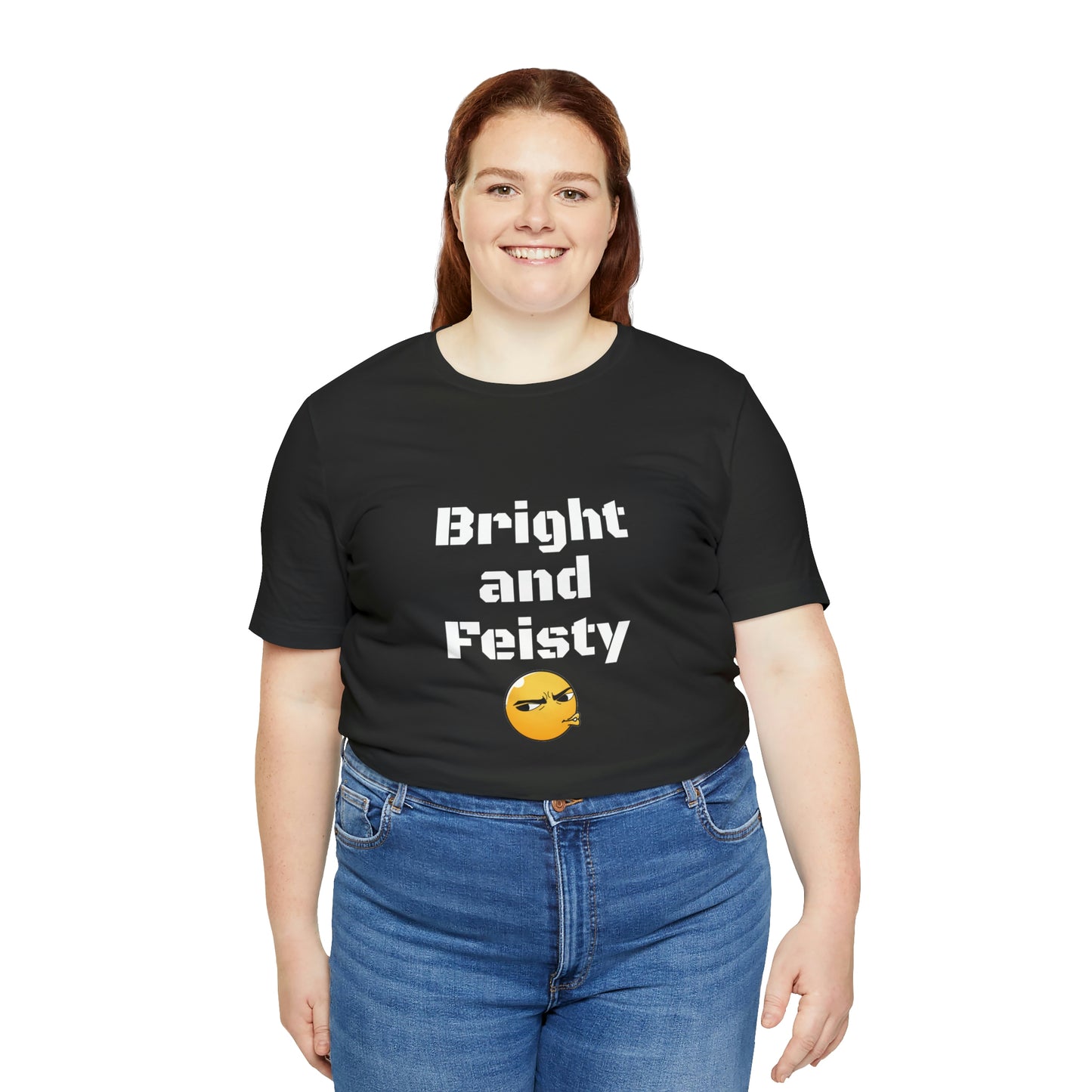 Carib Bright and Feisty Unisex Short Sleeve Tee