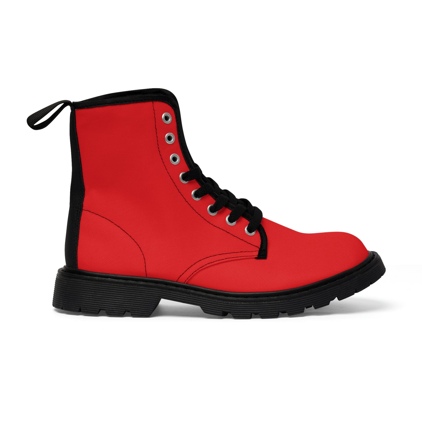 DM Women's Canvas Boots - Red