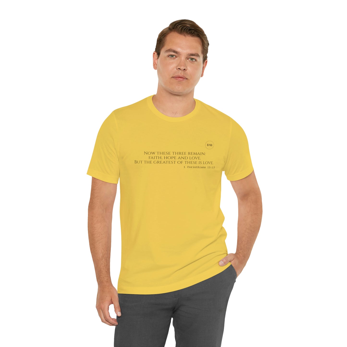 DM Unisex Jersey Short Sleeve Graphic Tee