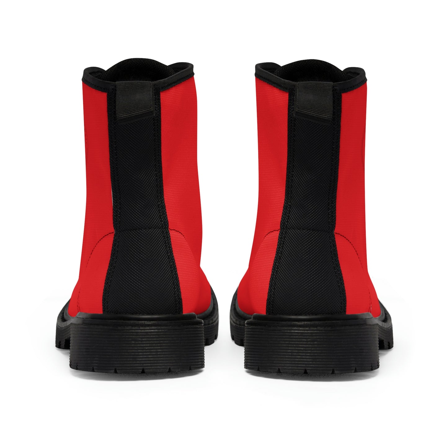 DM Women's Canvas Boots - Red