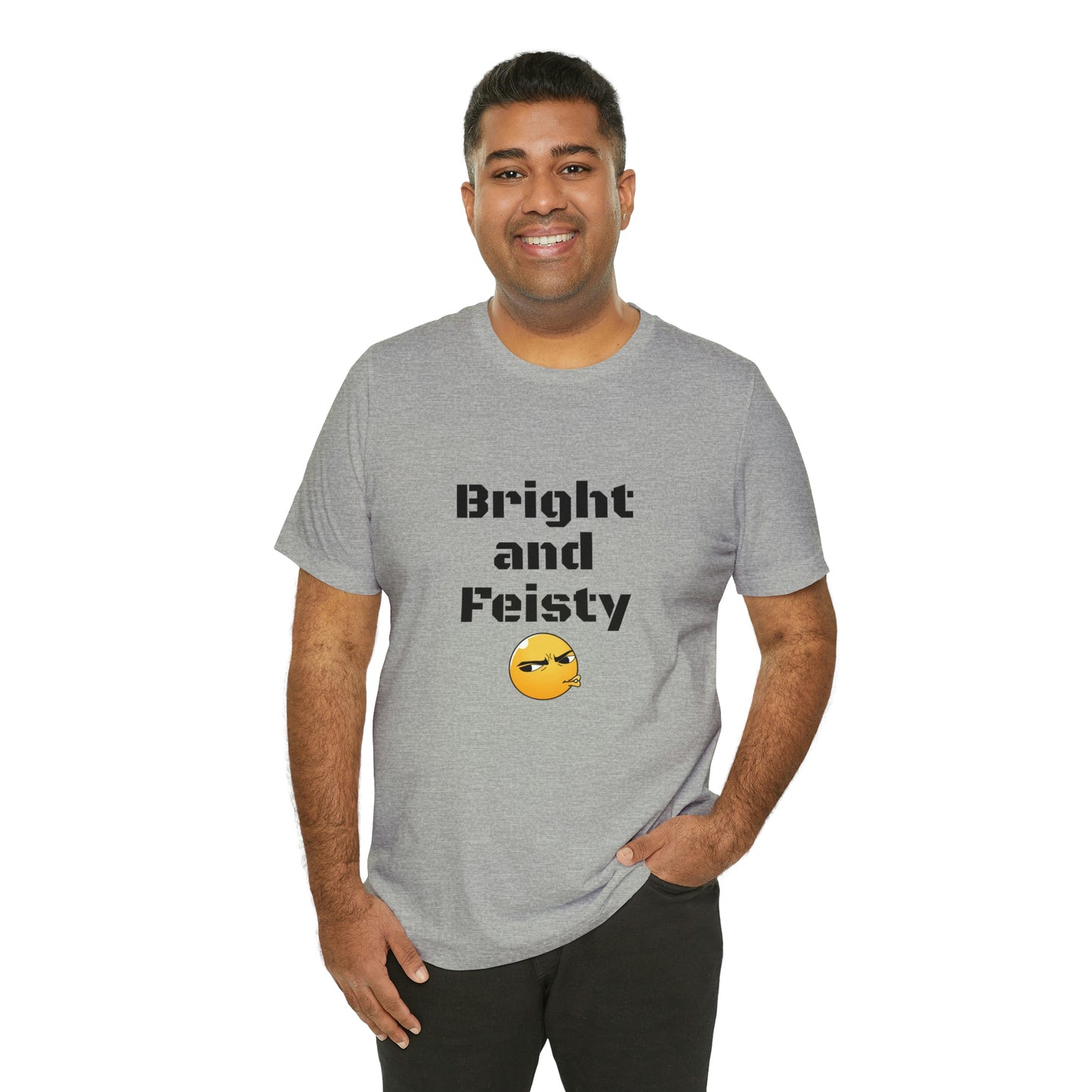 Carib Bright and Feisty Unisex Short Sleeve Tee