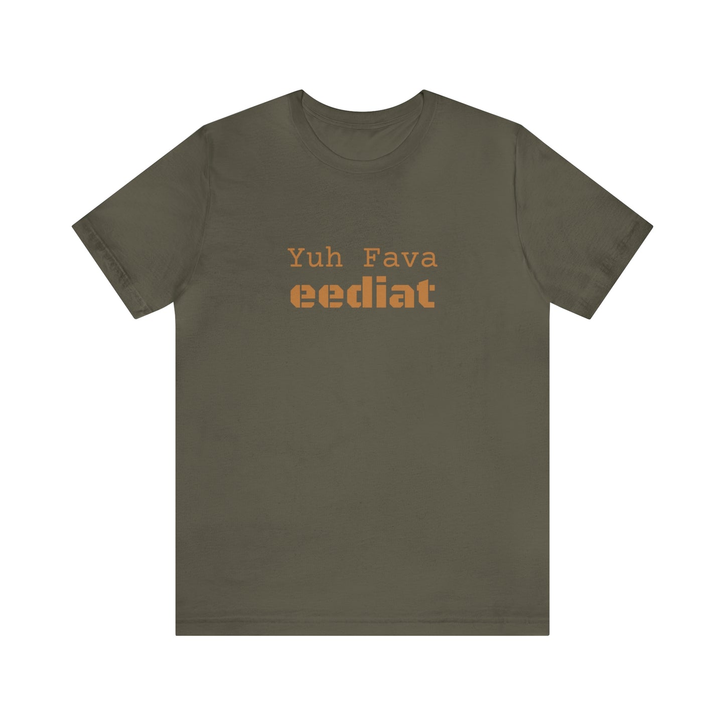 Carib "Yuh Fava Eediat" Short Sleeve Tee