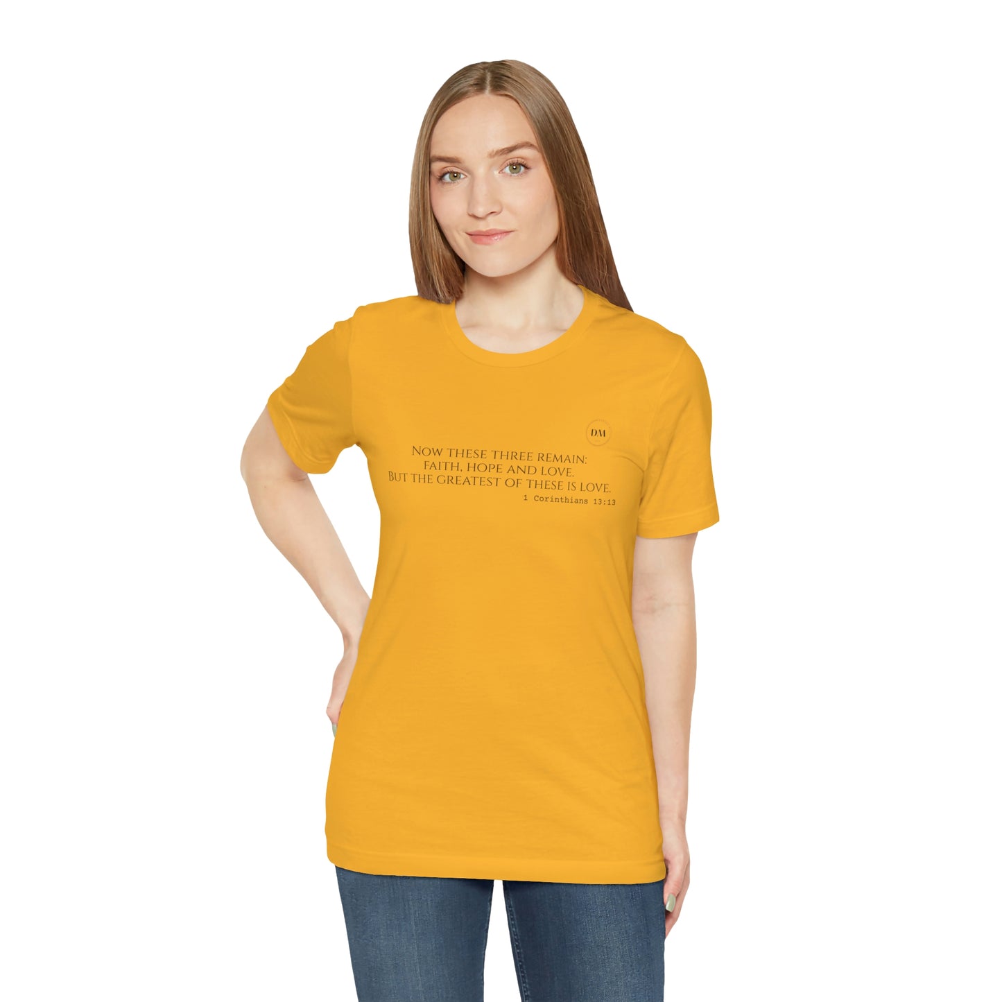 DM Unisex Jersey Short Sleeve Graphic Tee