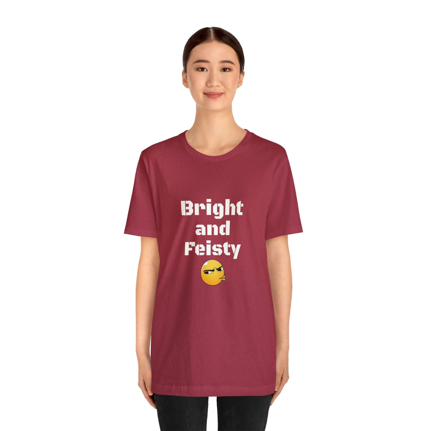 Carib Bright and Feisty Unisex Short Sleeve Tee