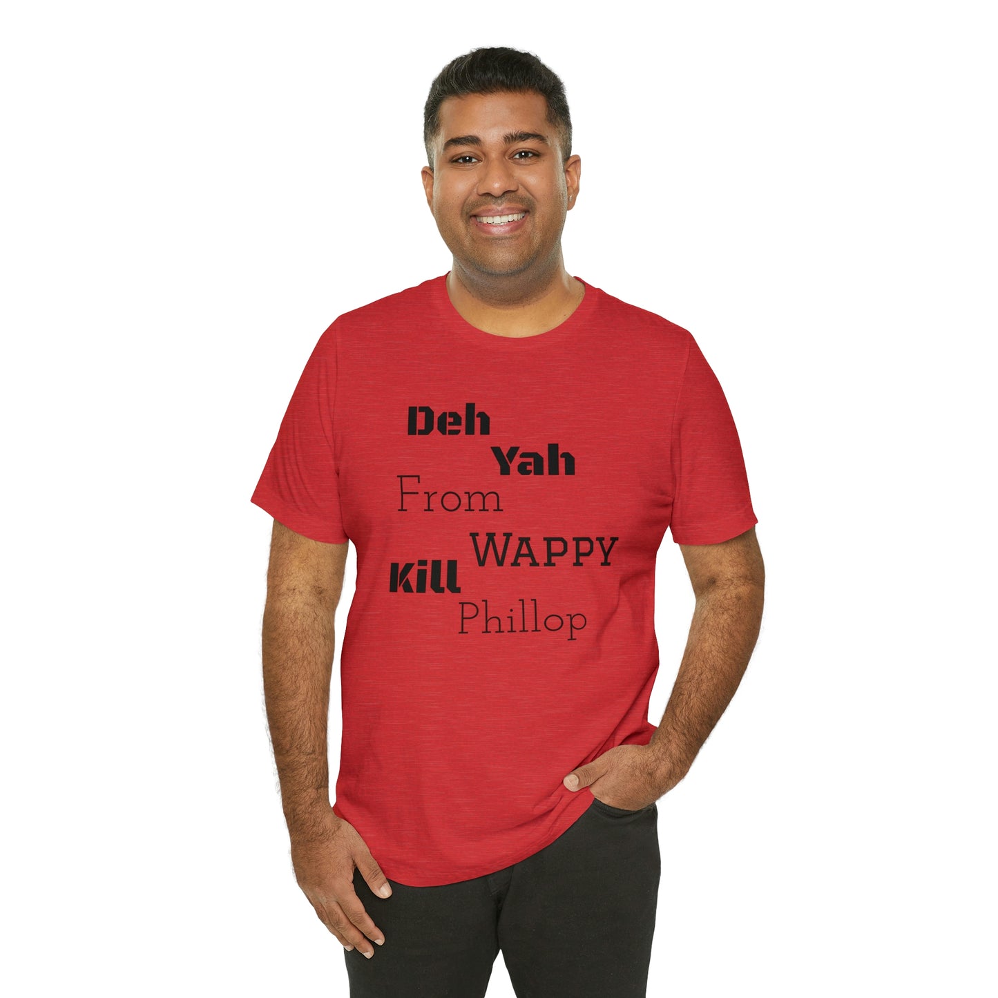 Carib "Wappy Kill Phillop" Unisex Short Sleeve Tee