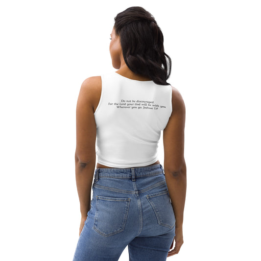 DM Crop Top (Joshua 1:9)