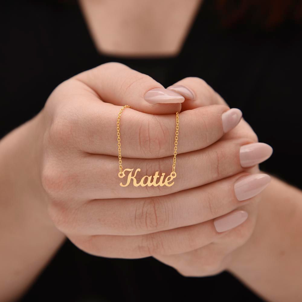 DM Custom Name Necklace