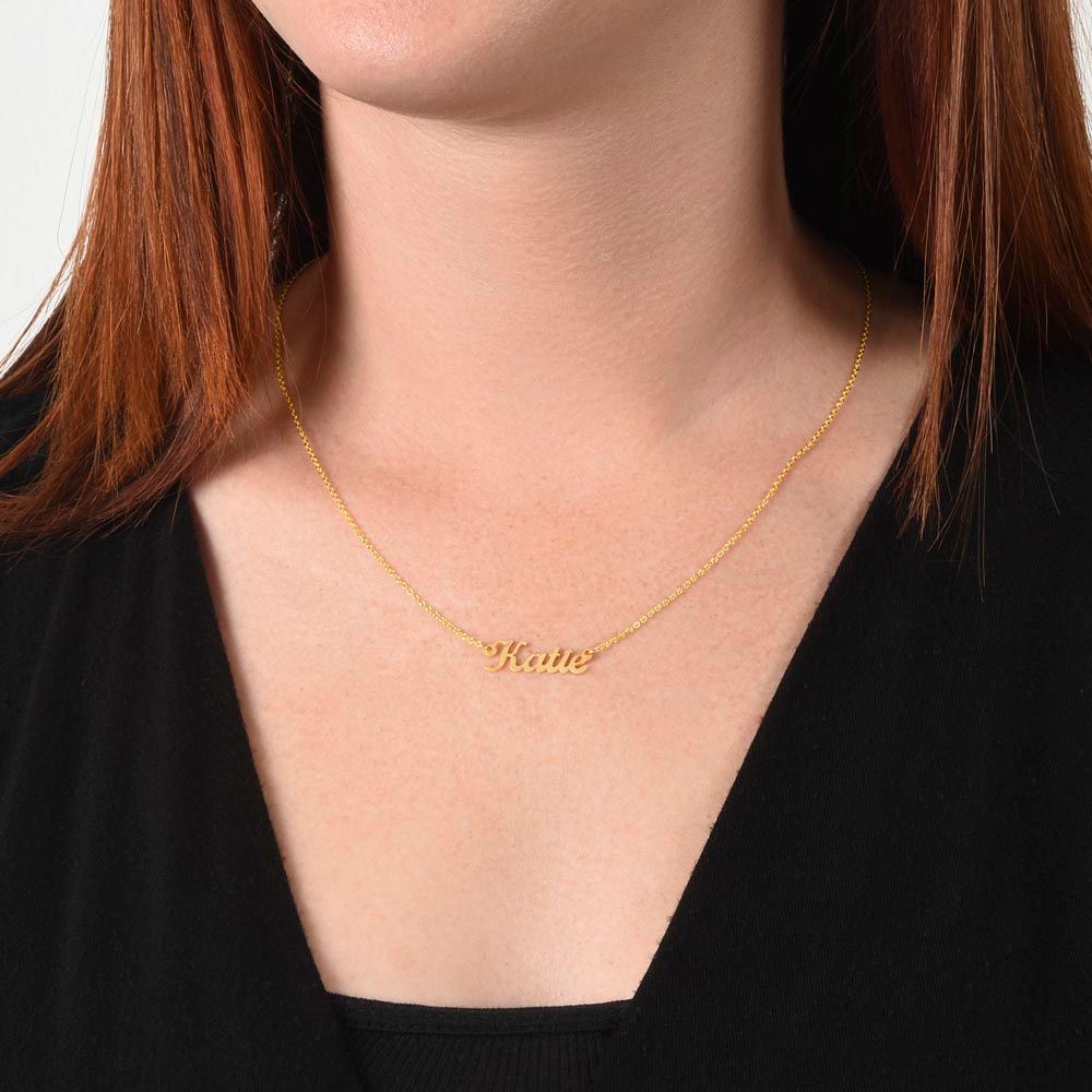 DM Custom Name Necklace