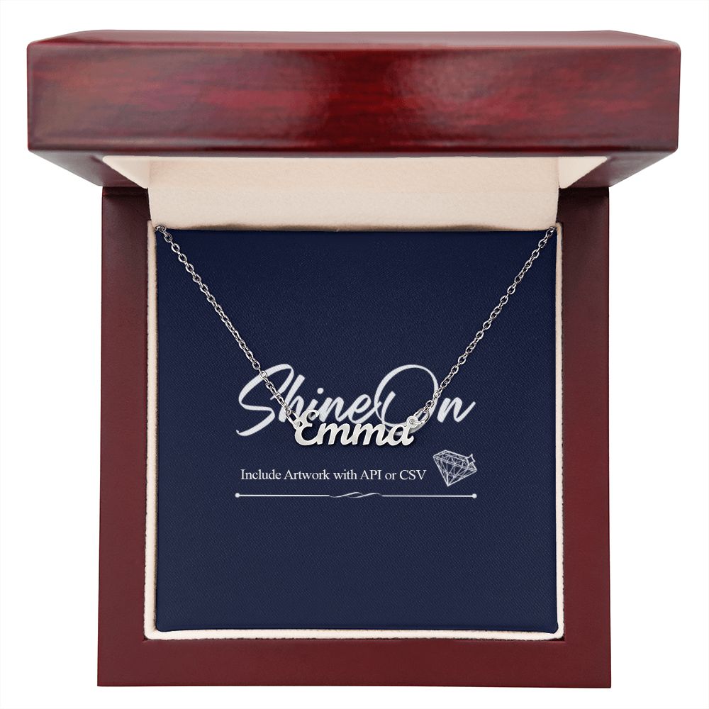 DM Custom Name Necklace