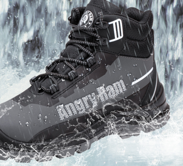 Men And Women Four Seasons Hit Anti Puncture Insulating Shoes