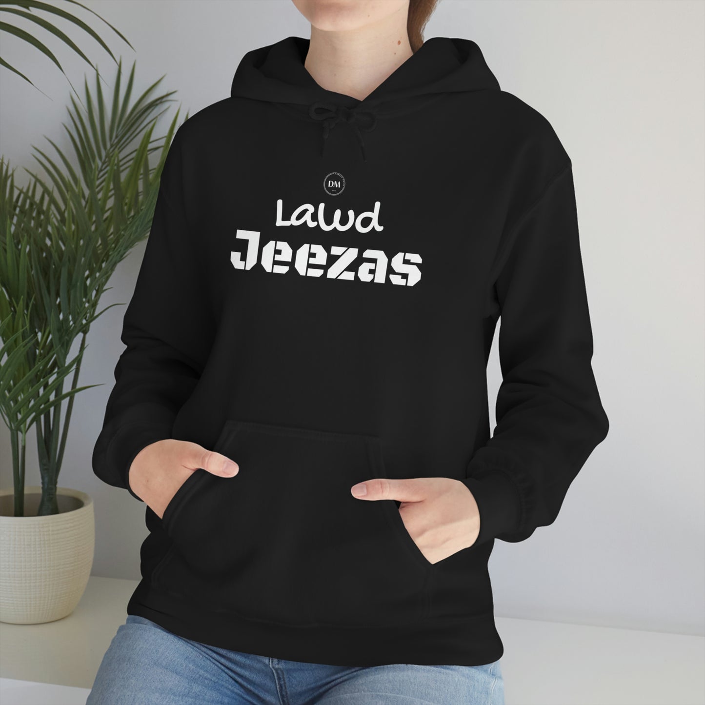 Carib DM Unisex Lawd Jeezas Hooded Sweatshirt