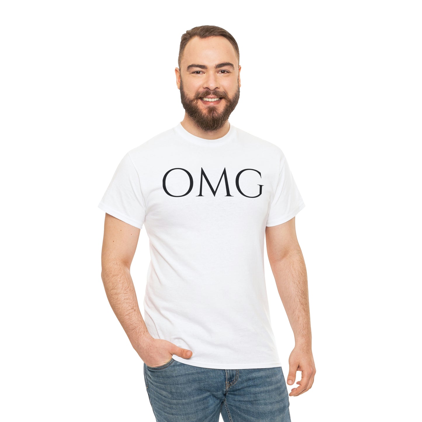 DM Unisex OMG Heavy Cotton Tee