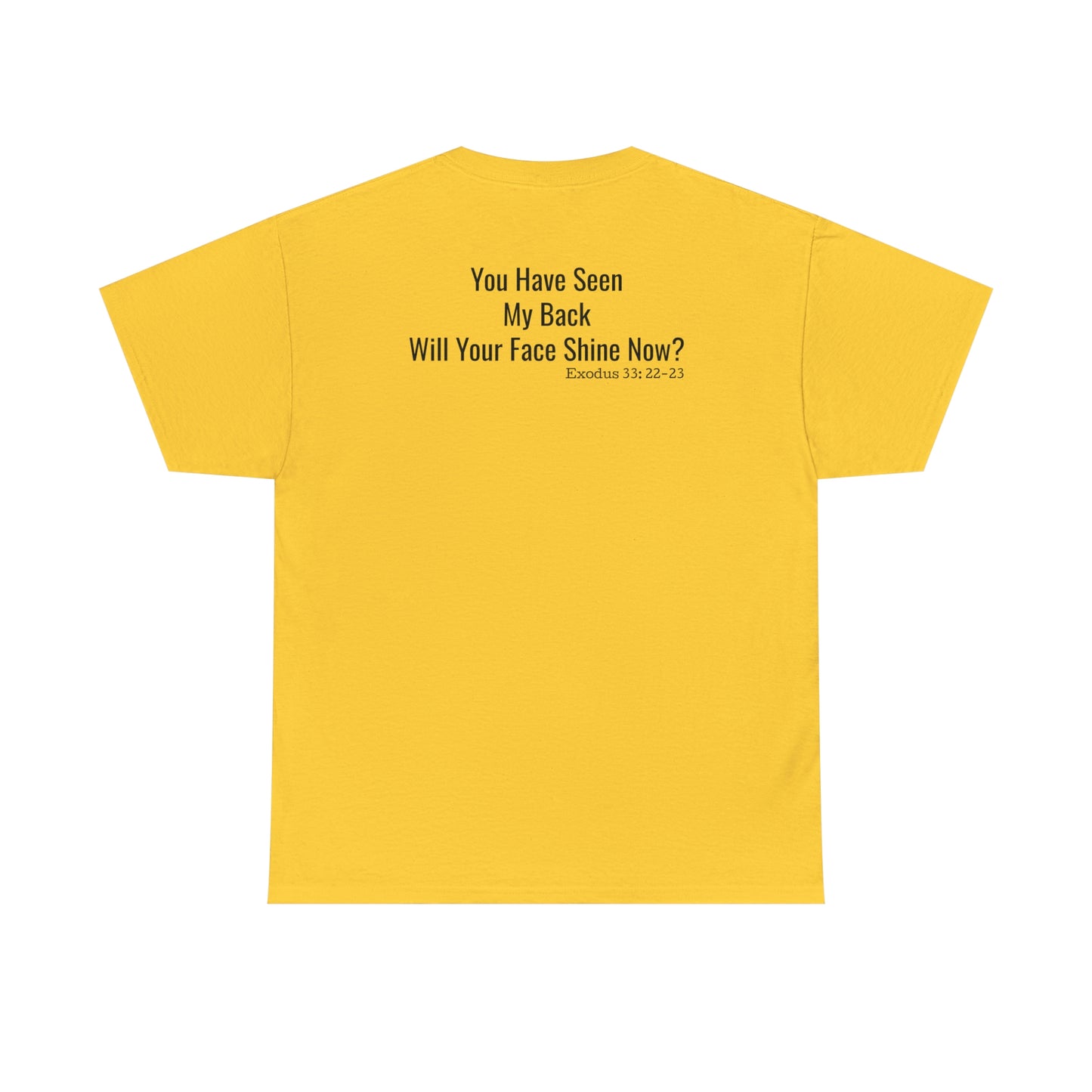 Exodus 33: 22-23 Unisex Heavy Cotton Tee